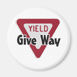 GIve Way Magneet