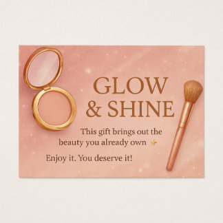 Give your skin a touch of natural magic! visitekaartje