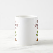 Give yourself time - Mug Koffiemok (Center)