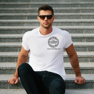 Giveaway Small Business Logo Promotional Branding T-shirt