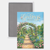 Giverny Frankrijk Magneet (Voorkant / Achterkant)