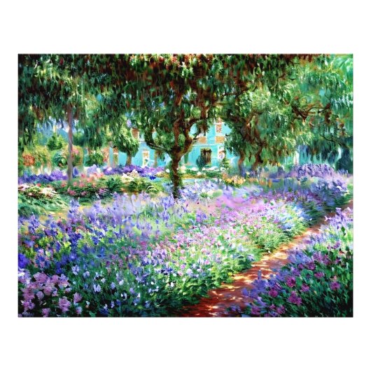 Giverny Garden Foto Afdruk (Voorkant)