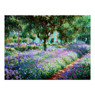 Giverny Garden Perfect Poster