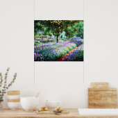 Giverny Garden Poster (Keuken)