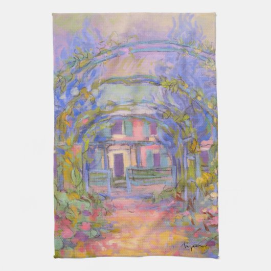 Giverny Gardens Towel Theedoek (Verticaal)
