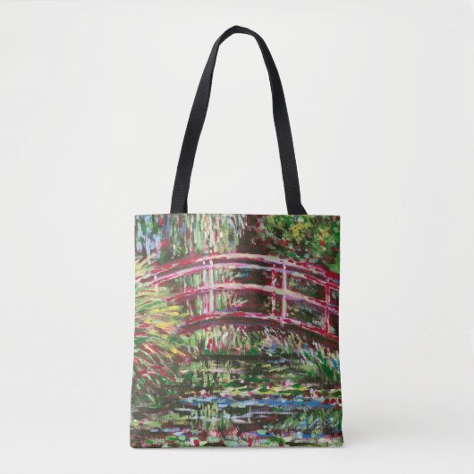 Giverny in het rood - tote bag (Voorkant)