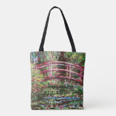 Giverny in het rood - tote bag (Achterkant)