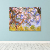 Giverny in Springtime Canvas Afdruk (Insitu (Houten vloer))