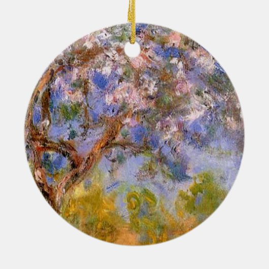 Giverny in Springtime Keramisch Ornament (Achterkant)