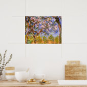 Giverny in Springtime Poster (Keuken)