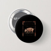 Giveth Me Thine Swine In Blankets Ronde Button 5,7 Cm (Voorkant /achterkant)