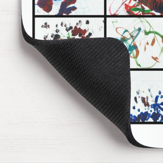 "Giving Bedankt mousepad" Muismat (Hoek)