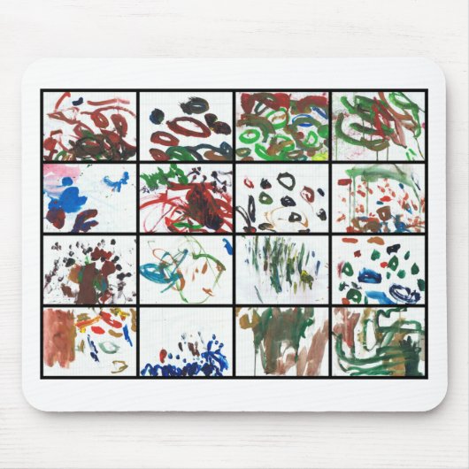 "Giving Bedankt mousepad" Muismat (Voorkant)