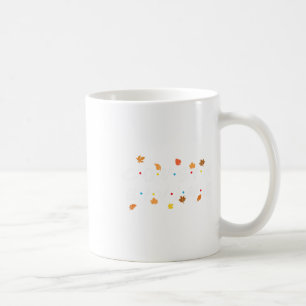 Giving Fall Leaves Turkije Thanksgiving Family Mat Koffiemok