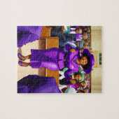 Giving God the Glory Zwart Christelijk Art Puzzel Legpuzzel (Horizontaal)