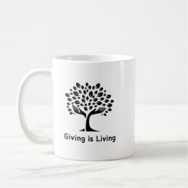 Giving is Levend Koffiemok
