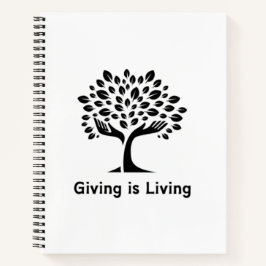 Giving is Levend Notitieboek