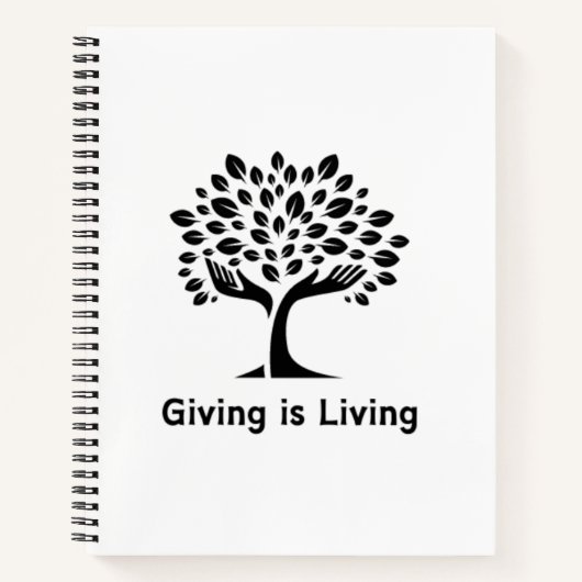 Giving is Levend Notitieboek (Voorkant)