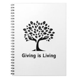Giving is Levend Notitieboek