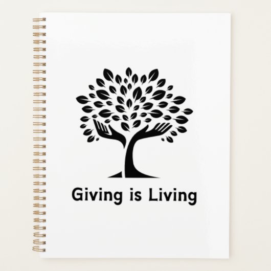 Giving is Levend Planner (Voorkant)