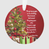 Giving of Gifts Started Door God Acryl Ornament (voorkant)