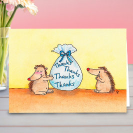 GIVING THANKS greeting card by Nicole Janes Bedankkaart
