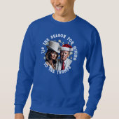 Giving to the Trumps Christmas Trui (Voorkant)