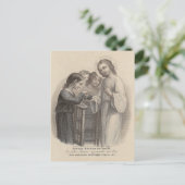 Giving will Repaid an Hundredfold in Heaven Briefkaart (Staand voorkant)