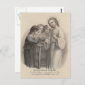 Giving will Repaid an Hundredfold in Heaven Briefkaart (Voorkant / Achterkant)