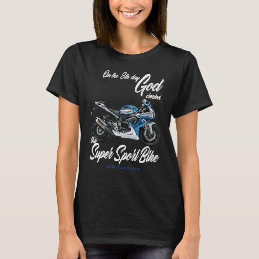 Gixxer GSXR Road Racing Motorcycle Motorbike 8th d T-shirt (Voorkant)
