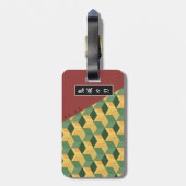 Giyu Tomioka Demon Slayer Bagagelabel (Achterkant verticaal)