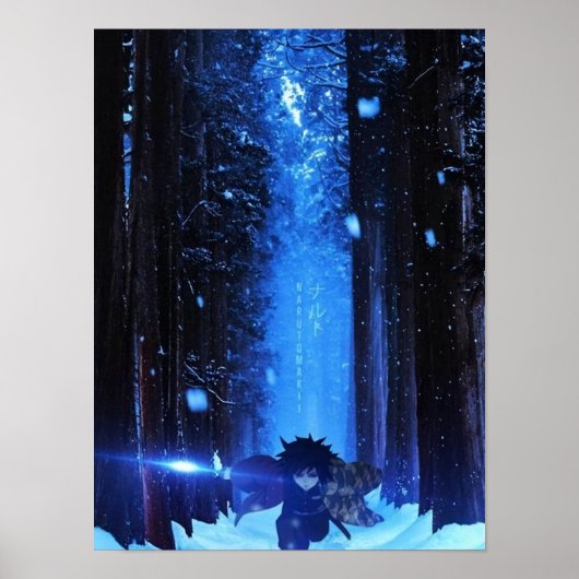 Giyuu Tomioka Poster (Voorkant)