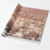 Giza piramide complex. Ook de Giza Necrop Cadeaupapier (Uitgerold)