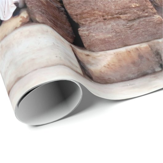 Giza piramide complex. Ook de Giza Necrop Cadeaupapier (Rol Hoek)