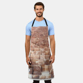 Giza piramide complex. Ook de Giza Necrop Schort (Gedragen)