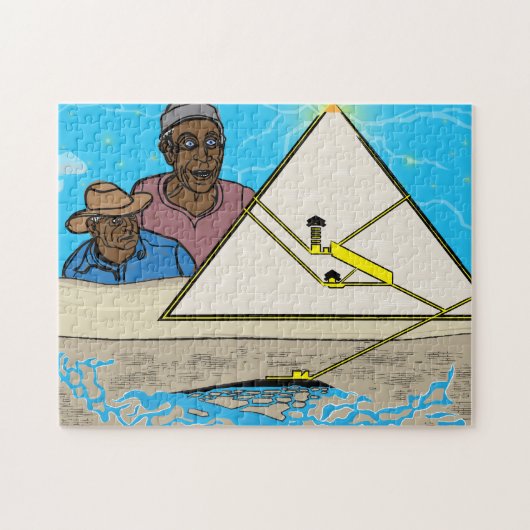 Giza Power Plant Puzzle Legpuzzel (Horizontaal)