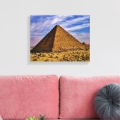 Giza Pyramid Canvas Afdruk (Insitu (Woonkamer))