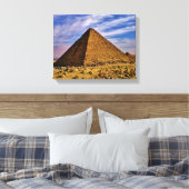 Giza Pyramid Canvas Afdruk (Insitu (Slaapkamer))