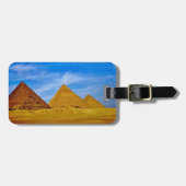 Giza Pyramids Bagagelabel (Voorkant horizontaal)