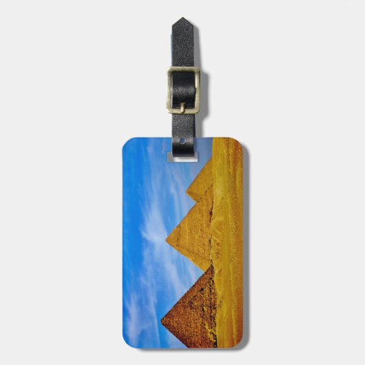 Giza Pyramids Bagagelabel (Voorkant verticaal)
