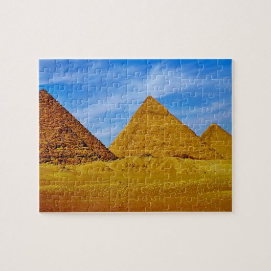 Giza Pyramids Legpuzzel (Horizontaal)