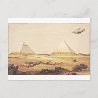 Giza Spaceship Briefkaart