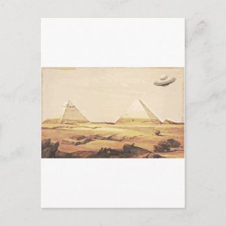 Giza Spaceship Briefkaart