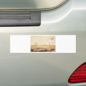Giza Spaceship Bumpersticker (Op auto)