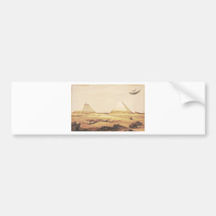 Giza Spaceship Bumpersticker