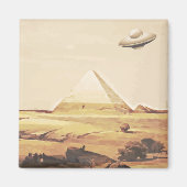 Giza Spaceship Magneet (Voorkant)