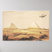 Giza Spaceship Poster (Voorkant)