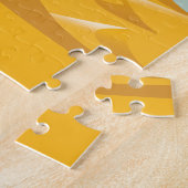 Giza - Thuisbasis van de piramides reisposter Legpuzzel (Zijkant)