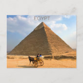 Gizepiramides, Egypte Briefkaart (Voorkant)