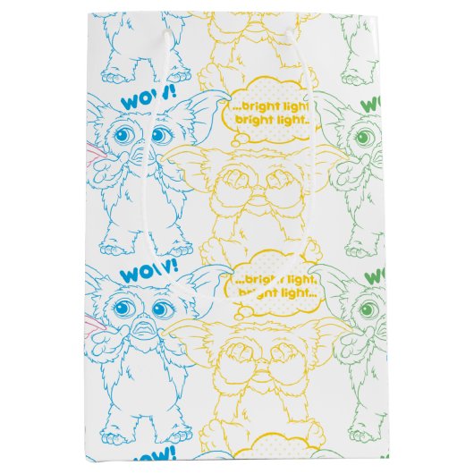 Gizmo | Bright Light! Bright Light! Medium Cadeauzakje (Voorkant)